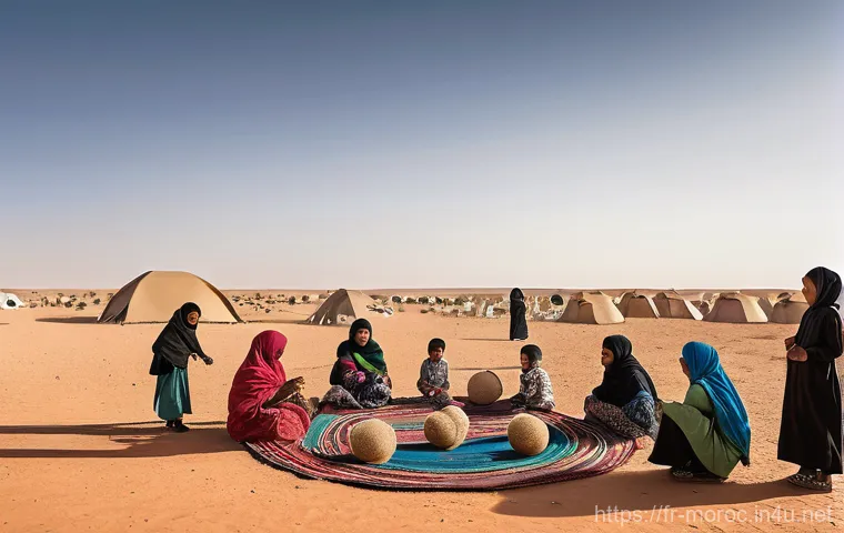 모로코와 서부 사하라 분쟁 - Prompt 1: Resilience in the Sahrawi Refugee Camps**