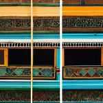 모로코 교통 시스템 - Here are three image generation prompts based on the provided text about Moroccan transportation: