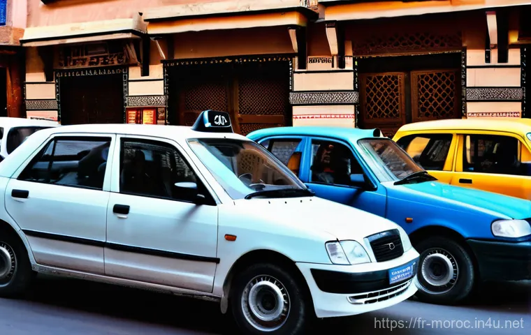 모로코 교통 시스템 - Here are three image generation prompts based on the provided text about Moroccan transportation: