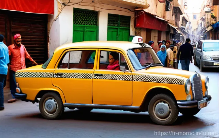 모로코 교통 시스템 - Prompt 1: Moroccan Urban & Inter-city Taxis**